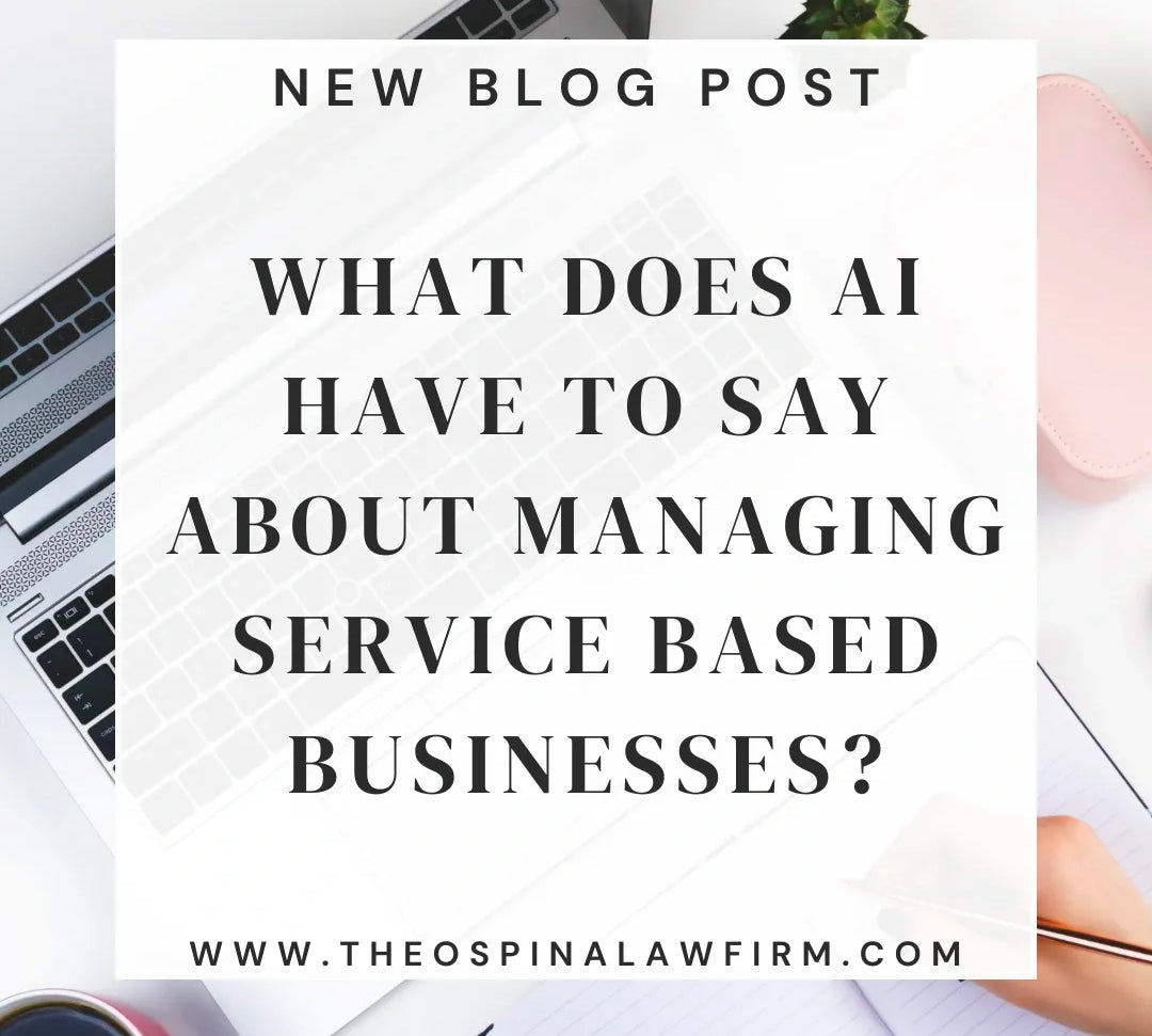 What Does AI Have To Say About Managing Service Based Businesses?